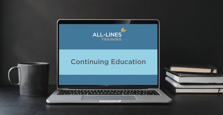 All-Lines Training insurance continuing education courses online for license renewal